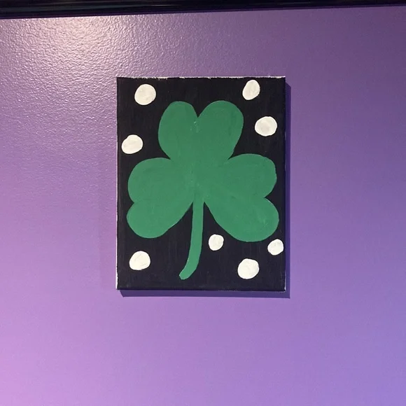 ☘️Shamrock Painting☘️ - Picture 3 of 3